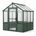 Serre de jardin en aluminium et polycarbonate vert