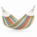 Hamac en coton rayé multicolore 200x150 cm